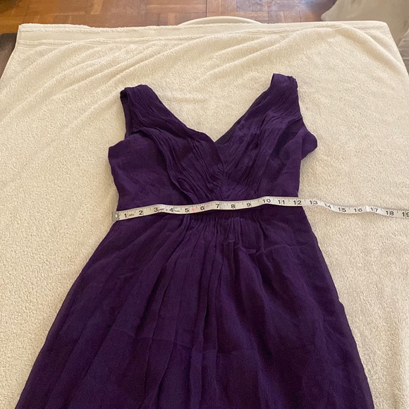 J Crew 100% silk Louisa chiffon dress with gorgeous back zipper. Gorgeous! - Picture 14 of 16